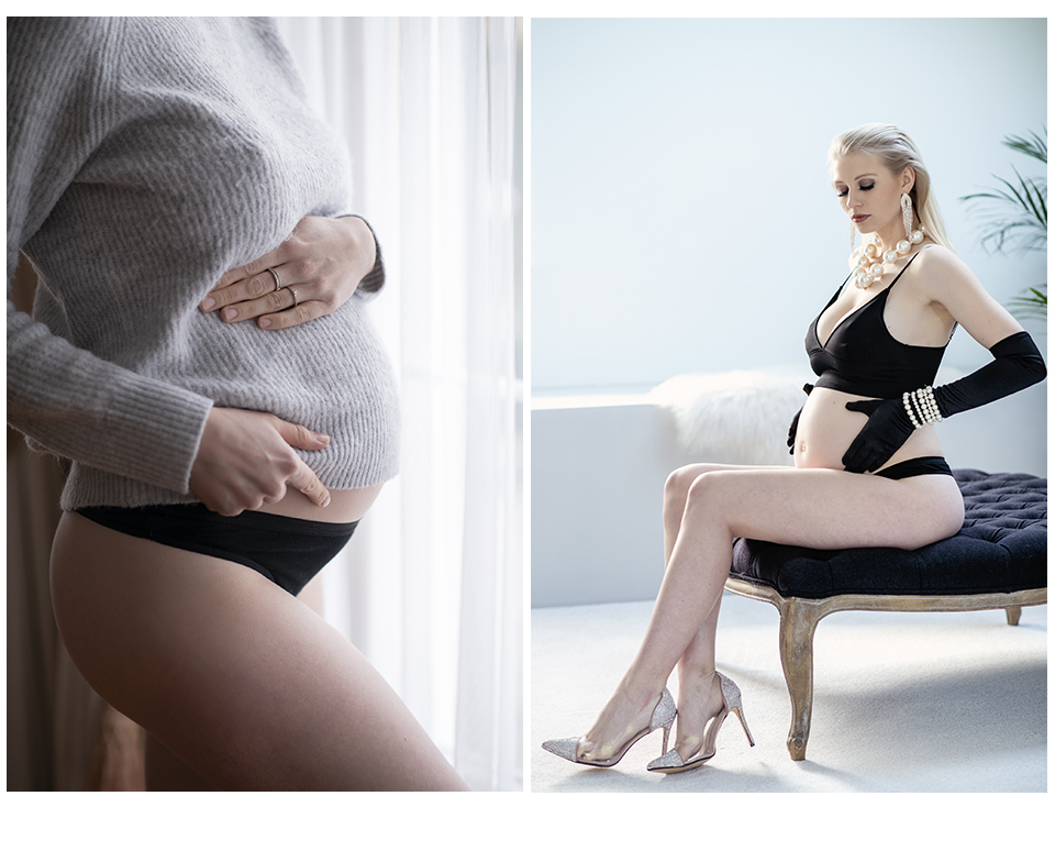 Pregnancy shoot door Rasta Vantorre